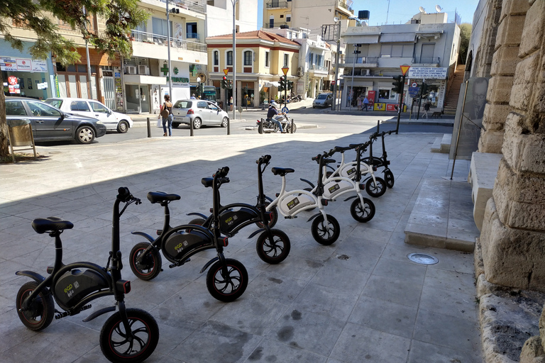 Héraklion: visite privée de la ville d'Ecobike-dégustation de nourriture-dégustation de vinHéraklion: visite guidée en vélo électrique avec nourriture et vin