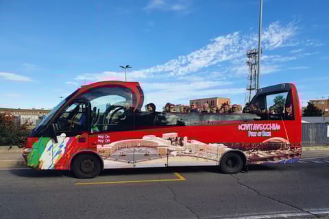 Civitavecchia: autobus turistico Hop-On Hop-Off