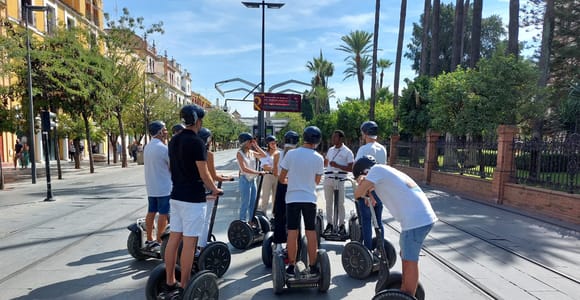 Sevilla: Stadt Highlights Segway Tour mit Guide