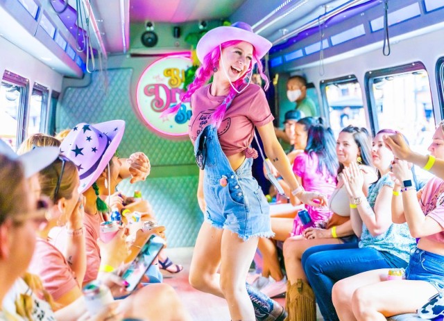 Visit Nashville Drag Queen Party Bus Tour with Games & Drag Show in Nashville