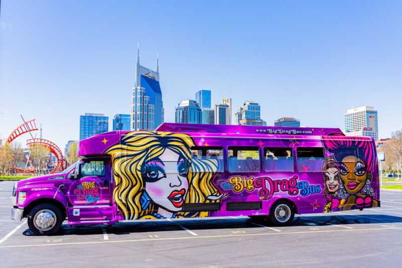 Nashville Drag Queen Party Bus Tour met Games & Drag Show GetYourGuide