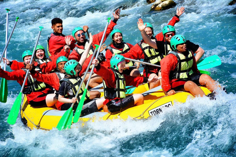 From Alanya: Köprülü Canyon Rafting, Jeep Safari, & Zipline Rafting Adventure (Meeting Point)