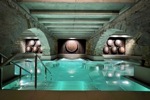 Zürich: thermale baden en spa met wijds uitzicht