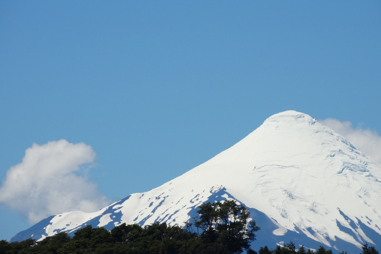 Au départ de Puerto Varas : Excursion d&#039;une journée au volcan Osorno et aux chutes de Petrohue