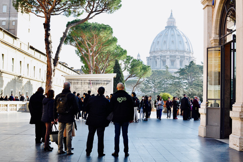 Vatican: Museums & Sistine Chapel Tour with Basilica Access Group Tour of 10 People or Less