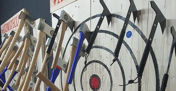 Kraków: Shurikens, Kunais, Knives, Tomahawks, Axes, Shooting