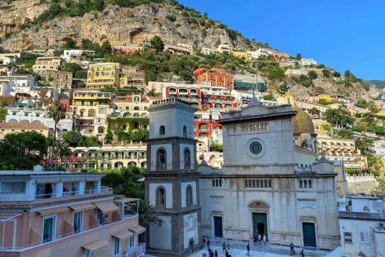 Van Sorrento: boottocht van een hele dag naar Positano en Amalfi