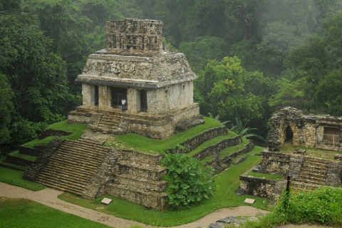 Palenque : excursion d'une journée à Agua Azul, Misol-Ha et aux ruines de Palenque