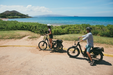 Sur de Maui: excursión autoguiada en bicicleta eléctrica, caminata y esnórquelSouth Maui: excursión autoguiada en bicicleta eléctrica y esnórquel