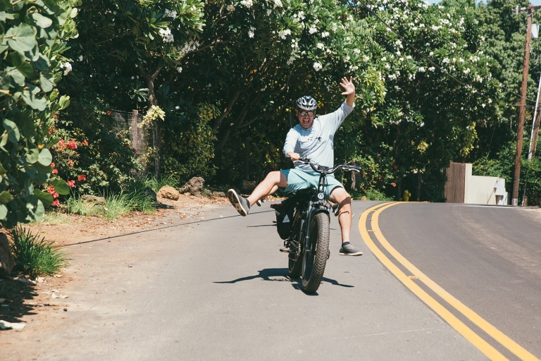 Sur de Maui: excursión autoguiada en bicicleta eléctrica, caminata y esnórquelSouth Maui: excursión autoguiada en bicicleta eléctrica y esnórquel