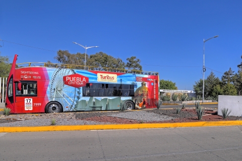 Puebla : Visite guidée de la ville en bus Hop-On Hop-Off