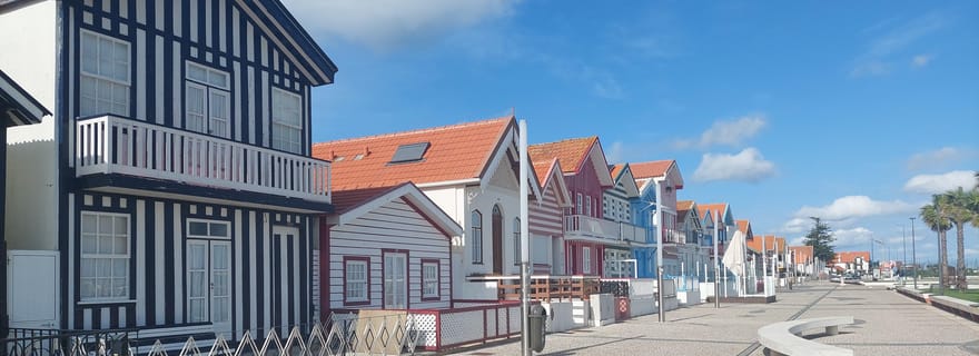 Depuis Aveiro/Ilhavo : circuit Barra, Costa Nova et Vista Alegre