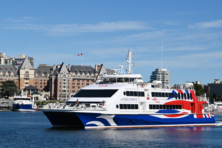 From Seattle: Day Trip by High Speed Ferry to Victoria, BC Seattle to Victoria, BC Round-Trip Ferry Tour