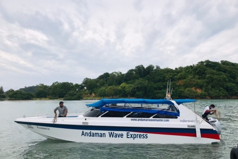 Krabi : Transfert en bateau rapide de/vers Tonsai ou Laemtong BeachDe Krabi à Laemtong Beach avec ramassage à l'hôtel