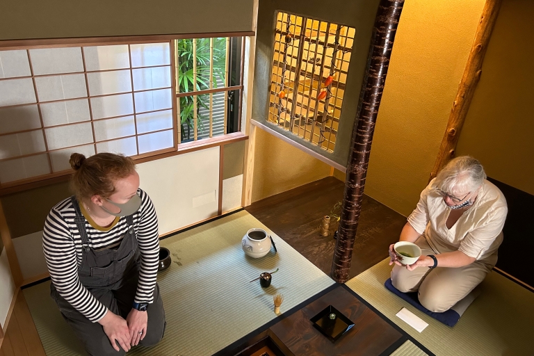 Kyoto: Traditionelle Teezeremonie & Stellen Sie Ihren eigenen Matcha-Tee herPrivate Teezeremonie