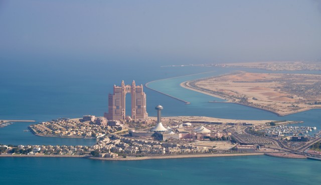 Visit Abu Dhabi Scenic Group Helicopter Tour in Yas Island