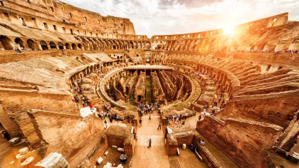 Rom: Kolosseum Ticket mit Arena & Multimedia Video