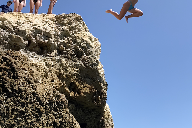 Z Faro: Wycieczka do Benagil, Marinha, 7 Dolin i Algar Seco