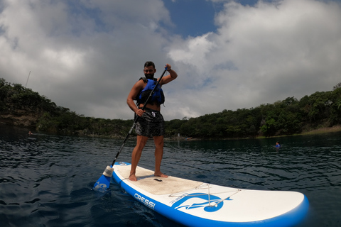 Chiapas: Cenote Chucumaltik SUP Paddleboard and Snorkeling Chucumaltik: Cenote Stand-Up Paddleboard and Snorkeling Tour