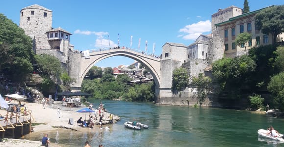 From Dubrovnik: Mostar and Kravica falls Small Group Tour
