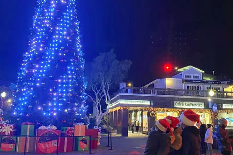 San Francisco: Holiday Lights Private Group Jeep Tour
