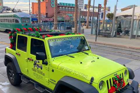 San Francisco: Excursión privada en jeep de las luces navideñas
