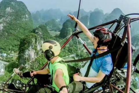 Yangshuo Paragliding and Hot Air Balloon Experience