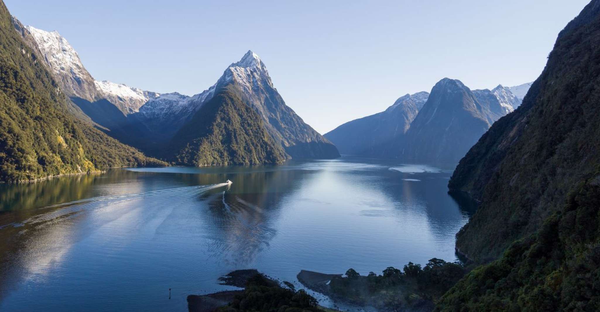 Milford Sound, croisière sauvage avec guide de la nature - Hizvo