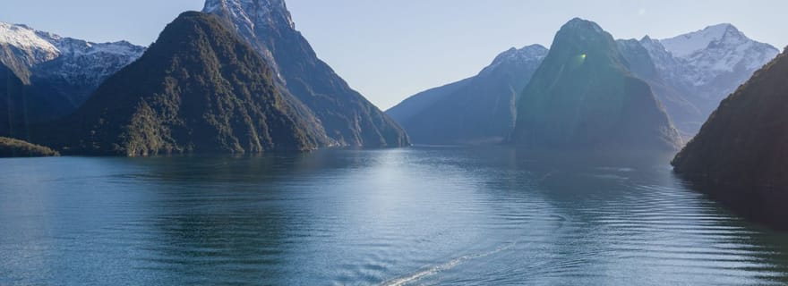 Depuis Te Anau : Excursion d'une journée en autocar et croisière dans le détroit de Milford