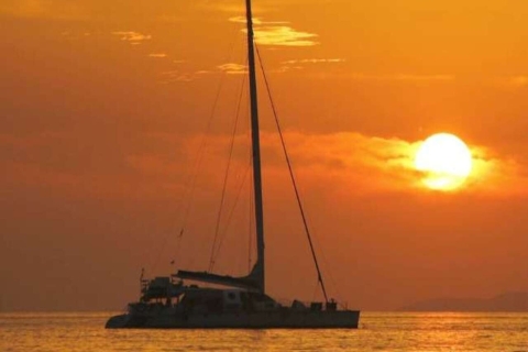 Romantische privé catamaran cruise bij zonsondergang(Kopie van) Maritius: Privé catamaran cruise bij zonsondergang