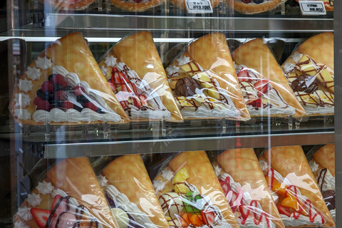 Asakusa: Visitas a lojas de réplicas de alimentos após o passeio históricoTóquio: passeio gastronômico a pé pela rua Kappabashi e Asakusa