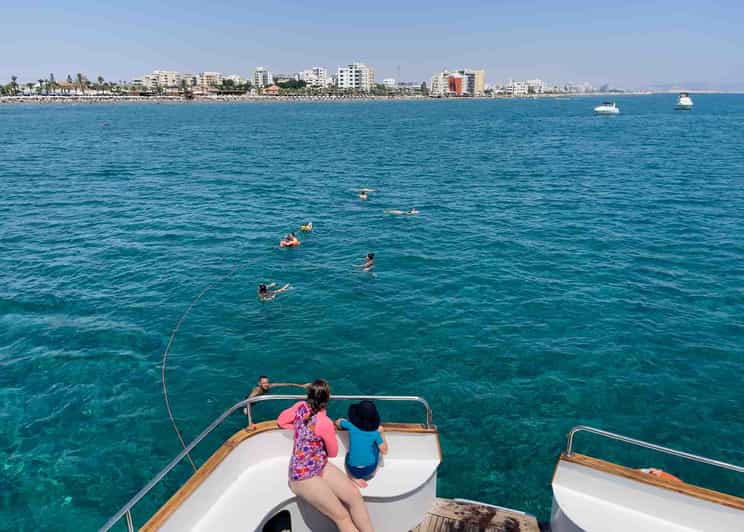Larnaca Bay Glass Bottom Boat Cruise with Snorkeling GetYourGuide