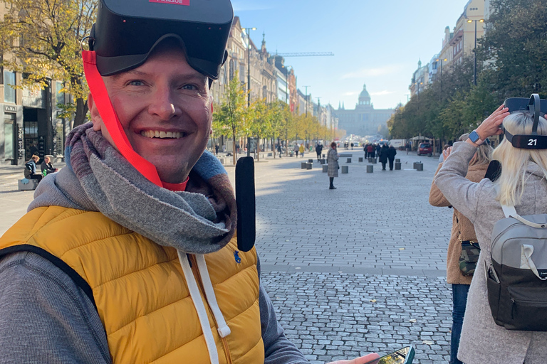 Praag: begeleide wandeltocht met virtual reality (VR)