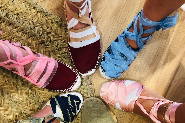 Faça espadrilhas autênticas em San JuanVersão clássica