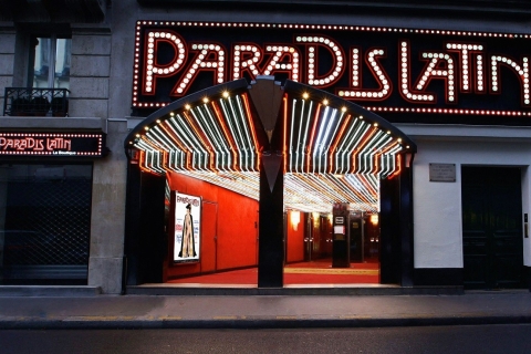 Paradis Latin: cabaretshow en dinerShow Gustave Eiffel-menu met drankjes