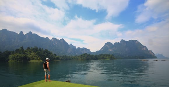 Von Khao Lak oder Phuket: 2-tägige Cheow Lan Lake Tour