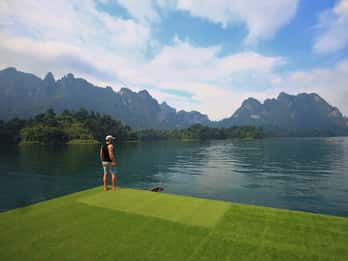 Von Khao Lak oder Phuket: 2-tägige Cheow Lan Lake Tour