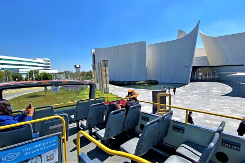 Puebla : Tour de ville Hop-on Hop-off et Aquarium MichínOption standard