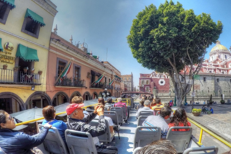 Puebla: Hop-on Hop-off City Tour and Aquarium Michín Standard Option