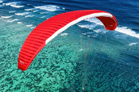 Bali Paragliding Experience at Pandawa Beach With Instructor Paragliding Hotel Transfer Without Ticket