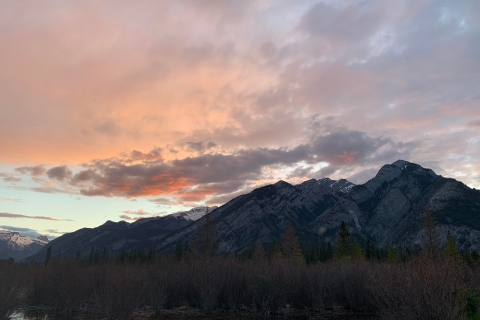Banff: wandeltocht bij zonsondergang