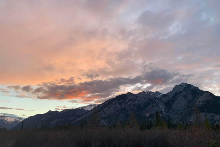 Banff : visite à pied au coucher du soleil