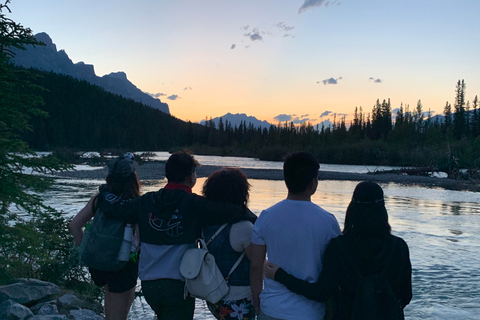 Banff: tour a pie al atardecer