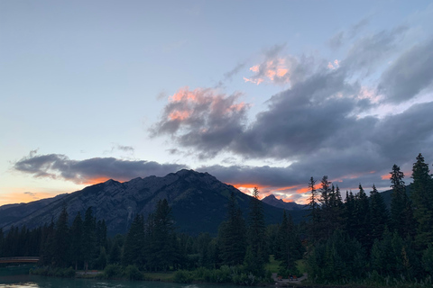 Banff : visite à pied au coucher du soleil