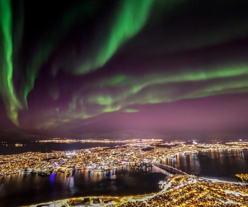 Tromsø: Billetes y traslado en el teleférico de Fjellheisen