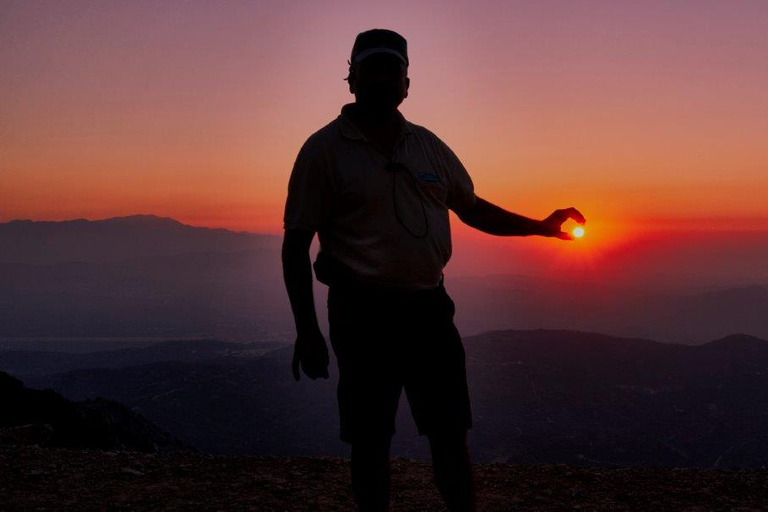 Heraklion: Safari al tramonto con cena e proseccoKato Gouves: Safari al tramonto con cena e prosecco illimitato