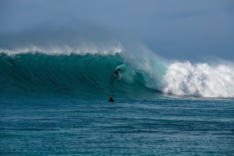 Oahu: Clase privada de surf con un surfista local de olas grandes