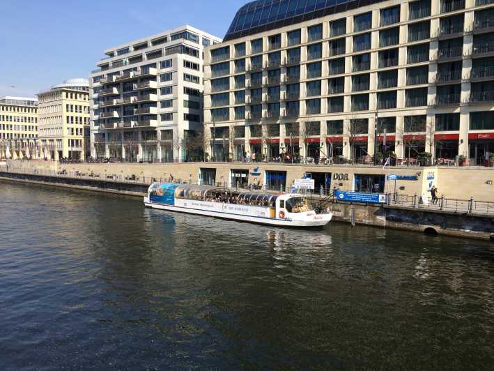 Berlijn: begeleide rondvaart over de rivier de Spree