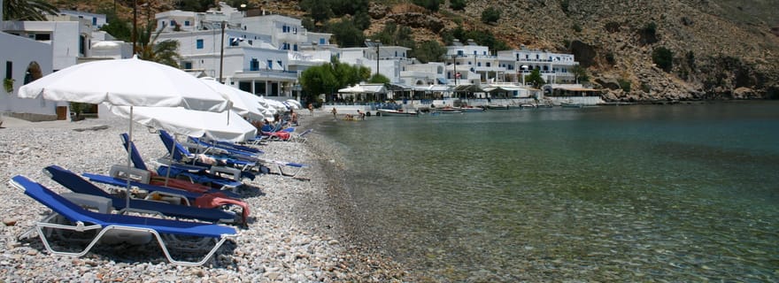 Crète : Tour en bateau à Loutro avec transfert à l'hôtel