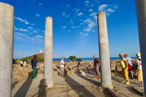 Sardinia: Nora Archaeological Ruins Tour with Transfer